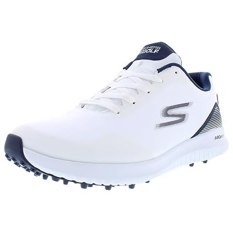 Skechers Go Golf Max 2 Shoes - White/Navy thumbnail