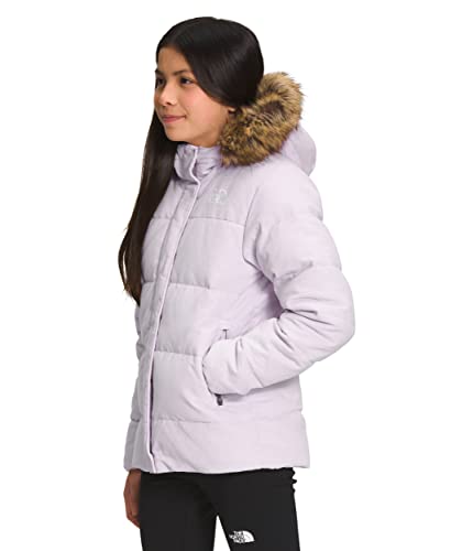The North Face Girls' North Down Fleece-Lined Parka, Lavender Fog, X-Large #TOP2