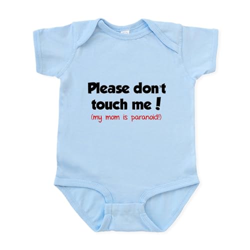 Image of CafePress Please Don't Touch Me Infant Bodysuit Infant Baby Bodysuit Romper