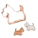 Scottish Terrier Copper Cookie Cutter