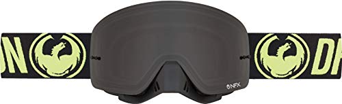 Dragon Alliance 228686429683 NFX Goggle Break Hi-Vis/Smoke Gold Lens