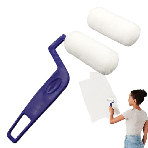 Pittore da parete, pittore artistico scooter | rullo colorato con finitura fine - rullo di vernice per la casa, strumento per pittore da parete, pennello a rullo colorato, pennelli da parete p