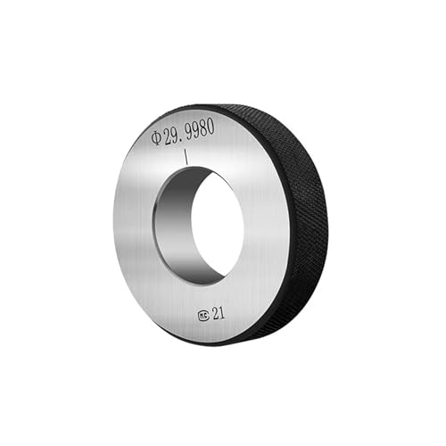 DAISHUJIE 1PC Φ2mm-80mm Smooth Ring Gauge Inner Diameter Calibration Gauge Plain Ring Gage Smooth Hole Gage Measuring Tools(30mm)