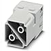 1417392, Contact insert module Male, 2 position; Screw Conn; 1000V 100A, HC-M-02-AT-M-35