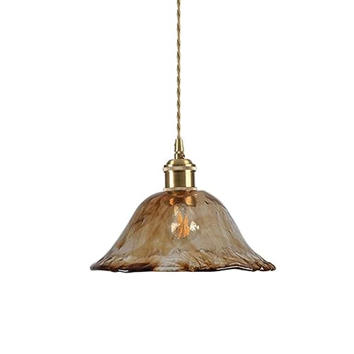 Lampe suspendue chambre et salon pour créer une ambiance chaleureuse en verre