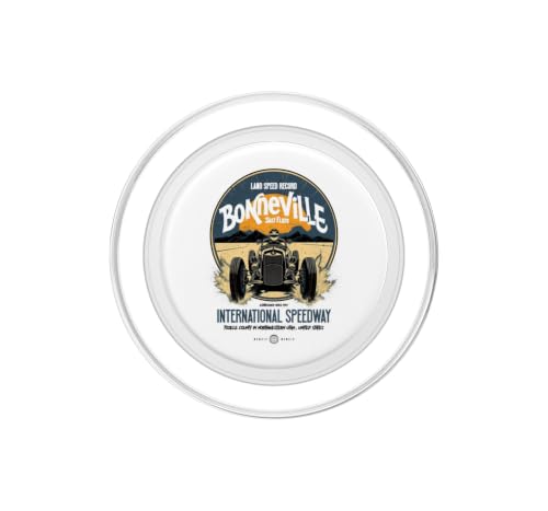 Bonneville Salt Flats Utah International Speedway Rétro PopSockets PopGrip pour MagSafe – vue 2