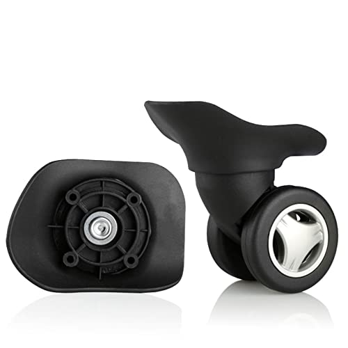 Luggage Wheels,Universal Luggage Casters,1 Pair Luggage Wheel Replacement Spare Spinner Caster for Suitcase Wheel Repair (W023)