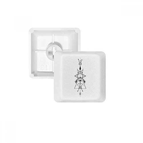 Touches PBT pour clavier mécanique blanc bureau minimaliste OEM