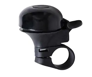 Vamos Cycle Bell for Loud and Crisp Sound for Adults and Kids Bicycle (Black)