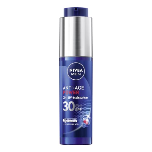 NIVEA MEN Anti-Age 2-in-1 Power Moisturiser, SPF 30, 50ml