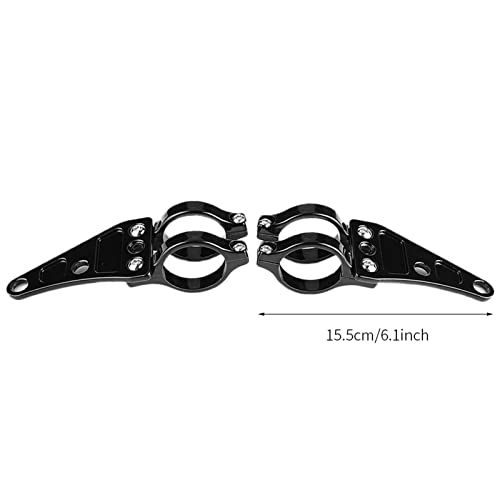 Soporte de faros de motocicleta de alta resistencia para horquilla 3