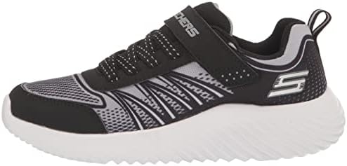 Skechers Kids Boy's Bounder-Zatic Sneaker, Black/Silver, 13 Little Kid | Image 7