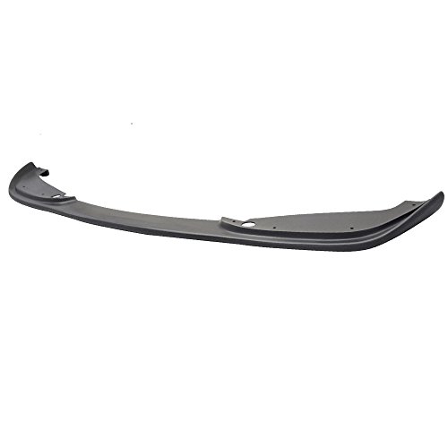 Front Bumper Lip Compatible With 2001-2006 BMW E46 M3, H Style Black PU Front Lip Finisher Under Chin Spoiler Add On Bodykit by IKON MOTORSPORTS, 2002 2003 2004 2005