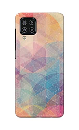 Image of Printed Hard Back Cover Case for Samsung Galaxy F22 4G | Samsung Galaxy M22 4G Back Cover (Crumpled Paper Design) -1803