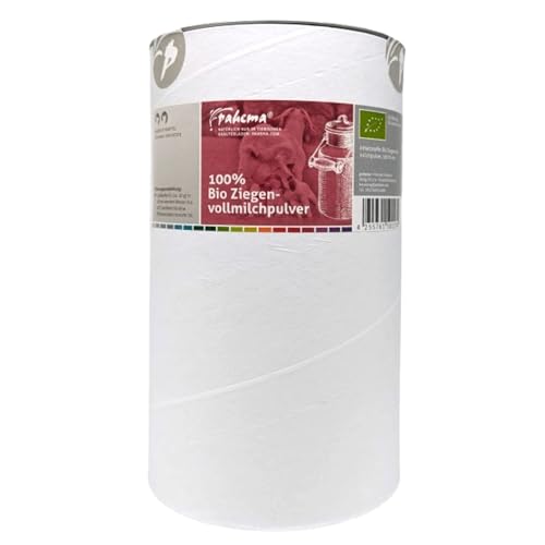 pahema Bio Ziegenvollmilchpulver - für Hunde und Katzen - 100% Natur (800 g)