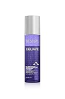REVLON PROFESSIONAL EQUAVE Anti-Brassiness Instant Detangling Conditioner, 200 ml, entwirrender Leave in Sprühconditioner für blondes, weißes & blondiertes Haar, 2-Phasen Haarpflege mit Hitzeschutz