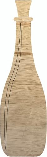 Blank Halloween Bottle 1" Cutout, Unfinished Wood Bottle Craft