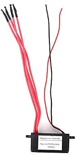 Mini generador de iones negativos Purificador de aire con 4 líneas negativas Limpiador de aire de módulo de ionizador de plasma de alta densidad(AC200-240V)