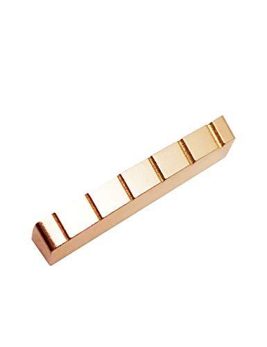 Guyker G-NUT-001 43Mm Guitar Nut - Pre-Slotted Brass Nuts Replacement Compatible thumb #2