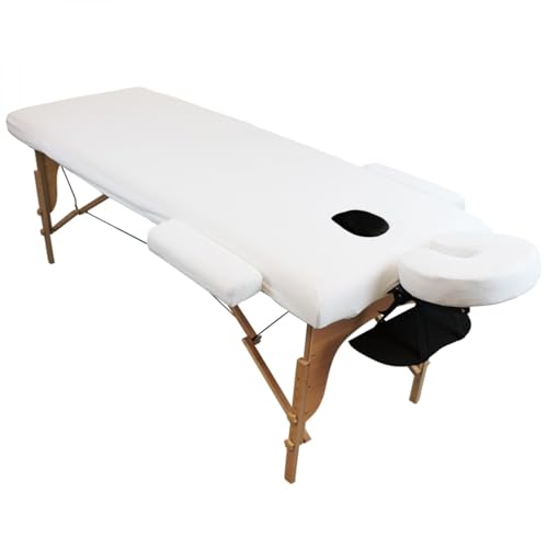 Vivezen - Kit complet de housses pour table de massage - Éponge- Plusieurs coloris