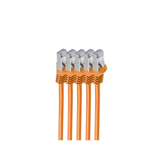 shiverpeaks Câble patch RJ45 avec CAT 7 PiMF Orange 5 m