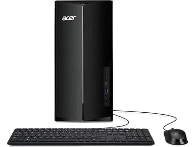Acer Aspire Desktop 2025 ~ Intel Core i5-14400 10-Core ~ UHD Graphics ~ GB Shared ~ 32GB DDR5~2TB M.2 SSD Wi-Fi ~ Windows 11 Home ~ Black WWC 32GB USB