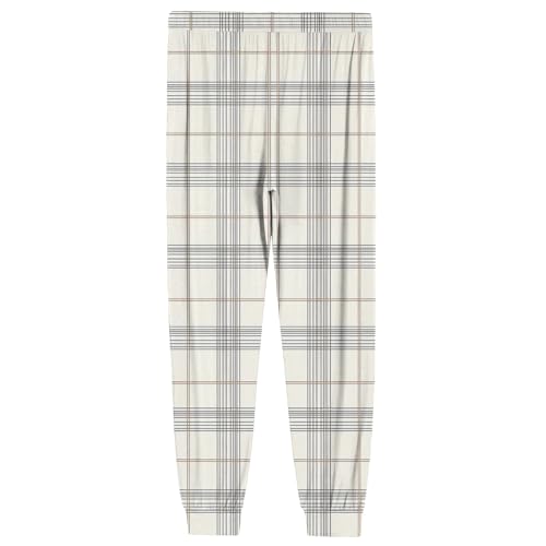 FQZWONG Men's Pajama Pants Lightweight Print Loungewear Comfy Jogger Sleep Pant Casual Pj Bottoms with Drawstring Pockets3