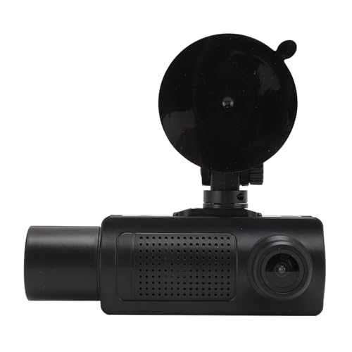 Cámara para salpicadero de coche con sensor G, triple lente HD y vigilancia en carretera 7