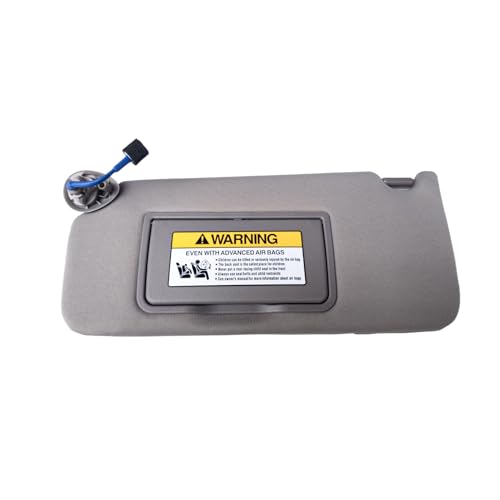 HHENGYISOUL Car Sun Visor for Honda Accord 2008-2017,Left Driver Side Sun Visor Replacement for Honda Accord 2008 2009 2010 2011 2012 2013 2014 2015 2016 2017,83280TA5A51ZA,Grey