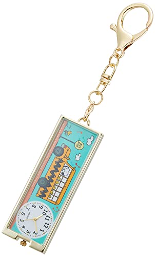 [フィールドワーク] 懐中時計 アナログ スヌーピー キーチェーンウォッチ 白 文字盤 PNT019-2 レディース