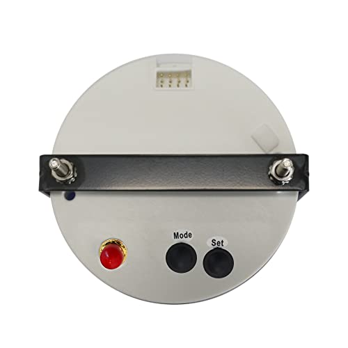 Eling 6 In 1 Multi-Functional Gauge Meter Gps Speedometer Tachometer Hour Water Temp Fuel Level Oil Pressure 10Bar Voltmeter 12V 85Mm For Car Van Boat #TOP2