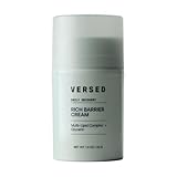 Versed Daily Recovery Rich Barrier Cream - Moisturizer Face Cream for Dry, Sensitive and Easily Irritated Skin - Facial Moisturizer with Glycerin and Multi-Lipid Complex, 1.5oz