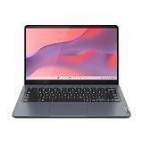Lenovo Chromebook Plus IdeaPad Slim 3 14IAN8 mit Google AI &ndash; 14 Zoll Full HD Laptop (Intel Core i3-N305, 8 GB RAM, 128 GB eMMC, Intel UHD Graphics, ChromeOS) Tastatur AZERTY FR &ndash; Grau