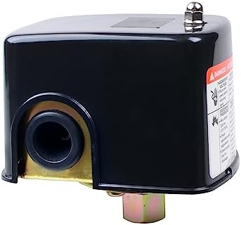 OELFFOW Mechanical Water Pump Controller: Adjustable 20-40 PSI Pressure Setting, Square D 1/4" Female NPT Connection Water Pressure Switch