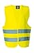 Produktbild Korntex Unisex Kinder KWG100S Warnweste Standard Kinder, Gelb, S EU