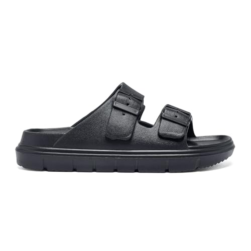 Adjustable double-button sandals waterproof and elastic EVA with arch support anti-slip recovery slippers outdoor beach pool3