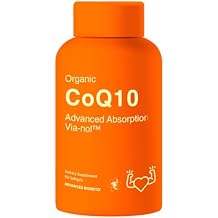 Advanced Bionetix Advanced Absorption 200mg CoQ10 w/Black Pepper Extract. 90 Softgels. Antioxidant Supplement, Heart & Vascular Health, Brain Health, Organic, Gluten Free, Energy Production