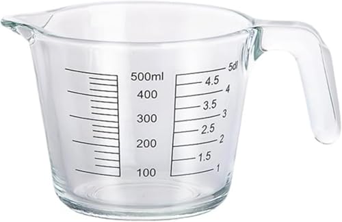 Runsweat�K���X���v�ʃJ�b�v�A�ϔM���A���z�E�P�C�_�ϔM�K���X�e��A500 ml/1000 ml�A�H�i�ڐG�O���[�h�A���x�͈�-20°C�`460°C�A�d�q�����W/�I�[�u���Ή��A���p�r�A�����^�щ\�B (500ml) [���s�A���i]