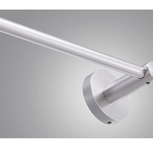 Porte-serviettes single bar en aluminium pour optimiser la douche