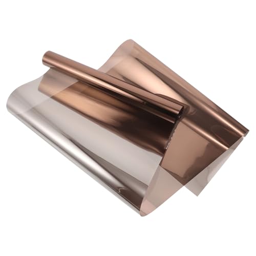 Toyvian One Way Window Privacy Film Heat Blocking Reflective Sun Protection Film for Home Office Glass Tinting Removable Window Tint with Day Night Privacy