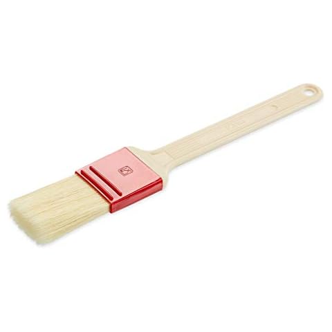 Thermohauser 8300018175 Brush with Natural bristles, Long Design, Width 4 cm, Length Approx. 5.5 cm, Handle: PA Cover