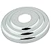 Kingston Brass FLCLASSIC1 Nuvofusion Made to Match Decor Escutcheon, 3-Inch, Polished Chrome