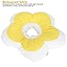 Tyenaza Cat Cone Collar, Flower Shaped Pet Recovery Elizabeth Collar Waterproof Cat AntiLicking Collar Pet Supply (L)