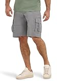 Lee Men's Extreme Motion Carolina Cargo Short, HD Gray Ripstop