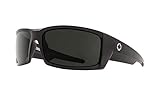 General Black ANSI Rx/Happy Gray Green Rectangle Sunglasses For Men + BUNDLE with Designer iWear...