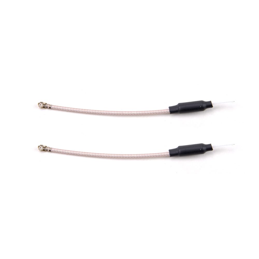 Acxico 2Pcs FPV Antenna 5.8G 2DBI U.FL IPEX IPX Omni Directional Linear Brass Antenna