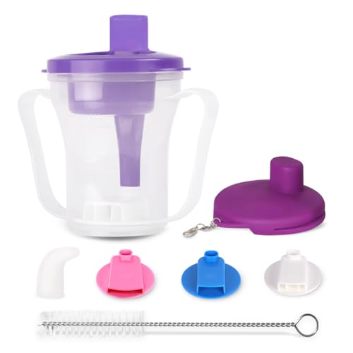 Dysphagia Cups for Swallowing People, Provale Cup 5CC or 10CC of Liquid Each Time for Prevent Chocking