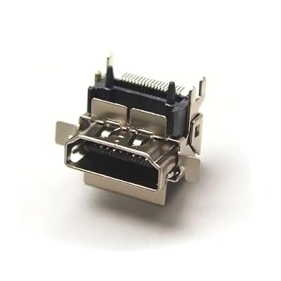 2 Pack Replacement HDMI Port for Xbox One S Console Display Socket Interface Jack Connector Repair Kit
