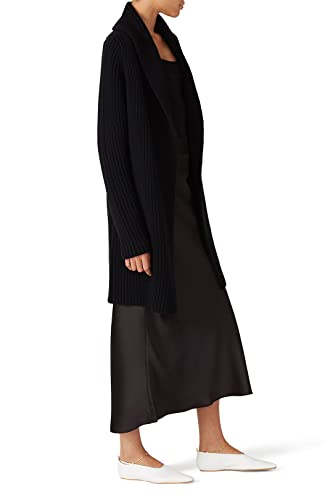 Rent The Runway Pre-Loved Black Knit Sweater Coat3