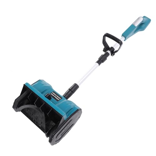Bürstenlose Akku-Schneeschaufel, 21 V Batteriebetriebene Elektrische Schneekehrmaschine mit Ausziehbarem Stab für BL1820 BL1830 BL1840 BL1850 BL1860